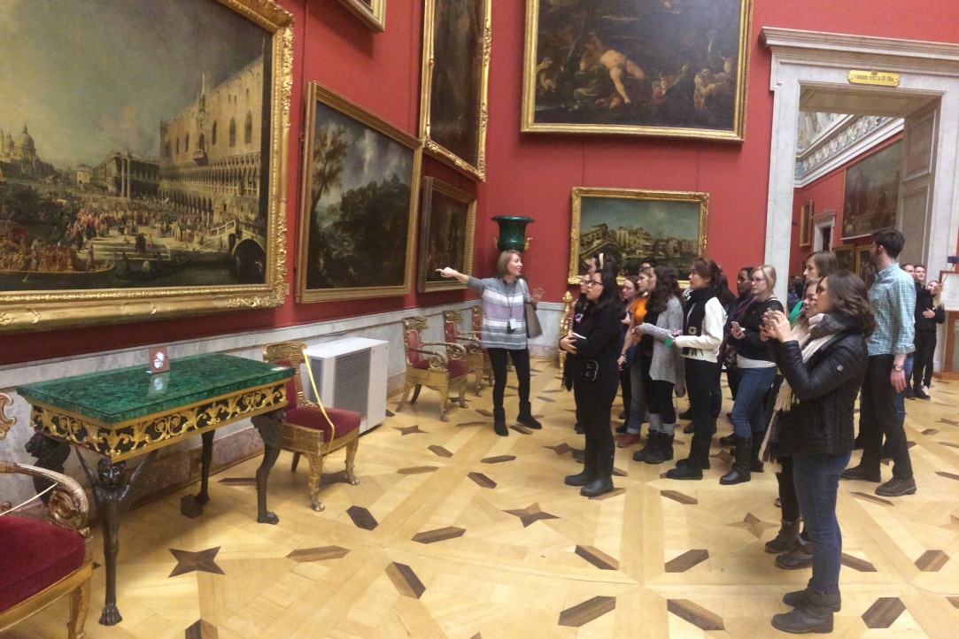 Trip to Saint Petersburg Inspires US Students