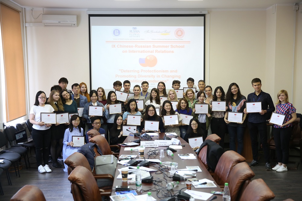 Participants of Russian-Chinese Summer School on International Affairs Tackle Trade, International Institutions, and More